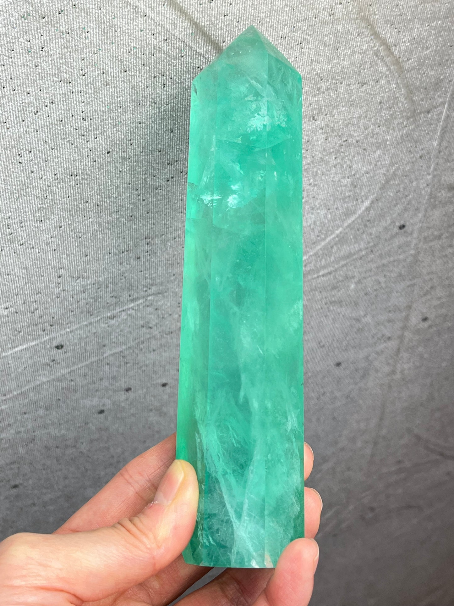 Fluoritt tårn 17cm