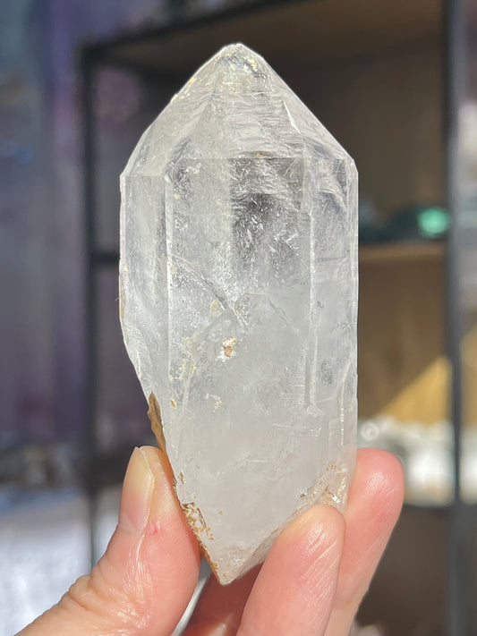 Bergkrystall fra Hashupi Mine (Hashupi-kvarts)