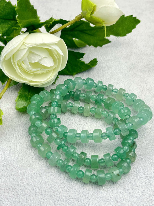 Grønn Aventurin armbånd 8mm+