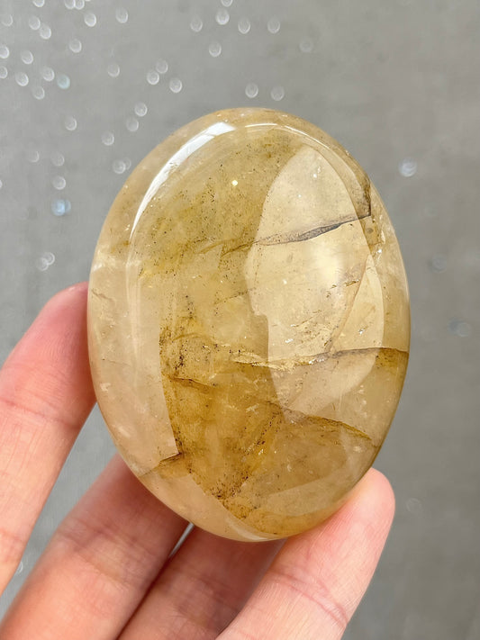 Golden healer kvarts Håndstein