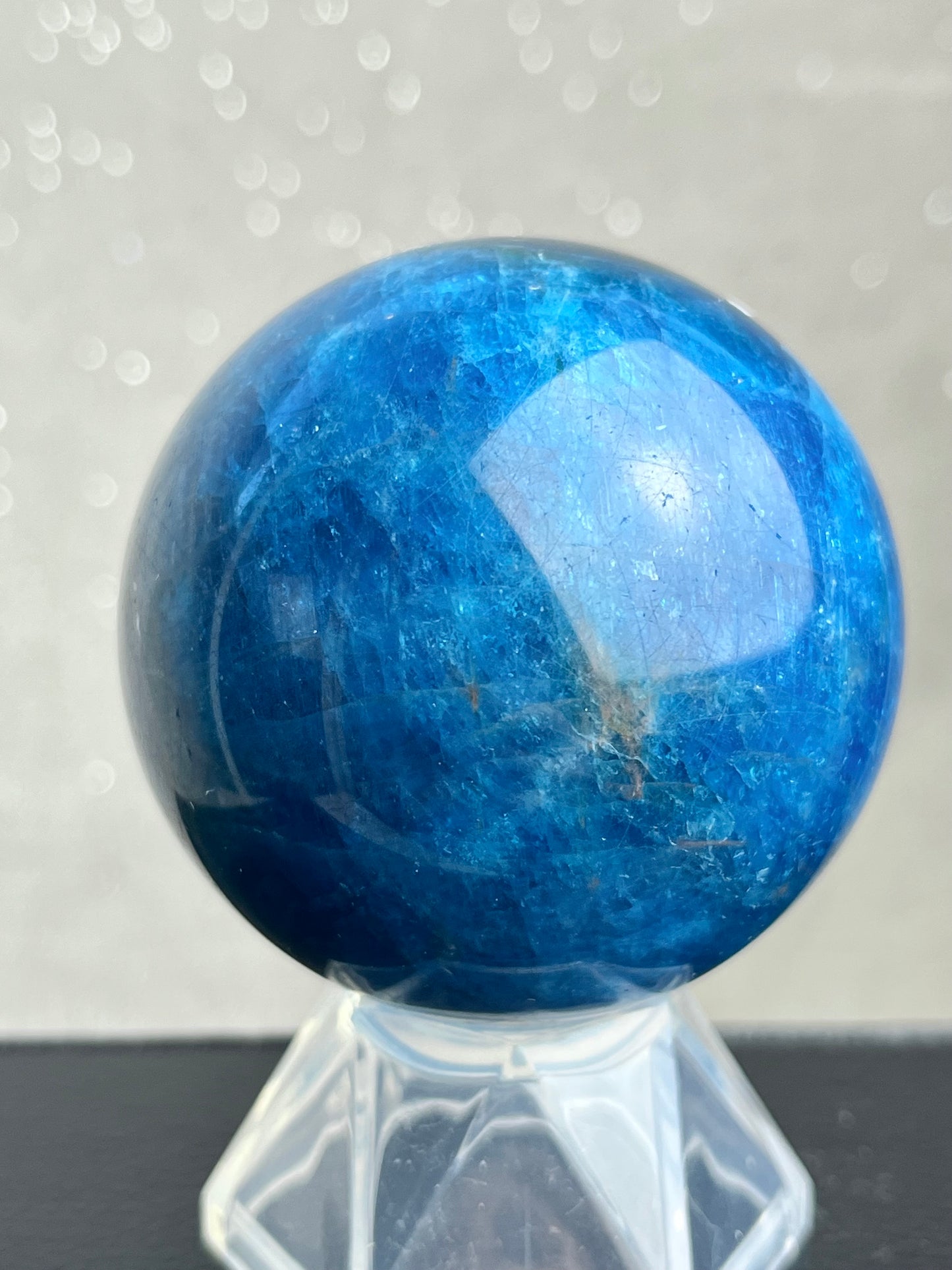 Blå Apatitt kule