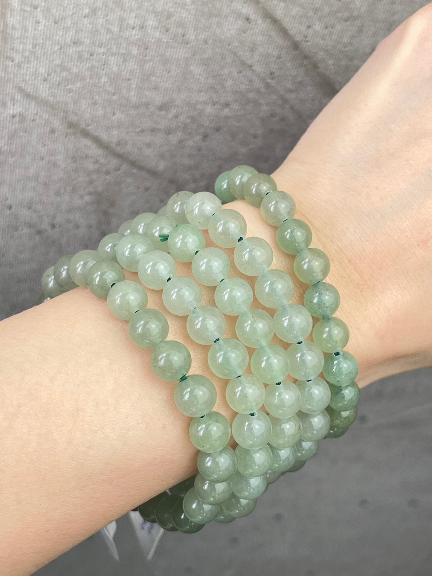 Grønn Aventurin armbånd