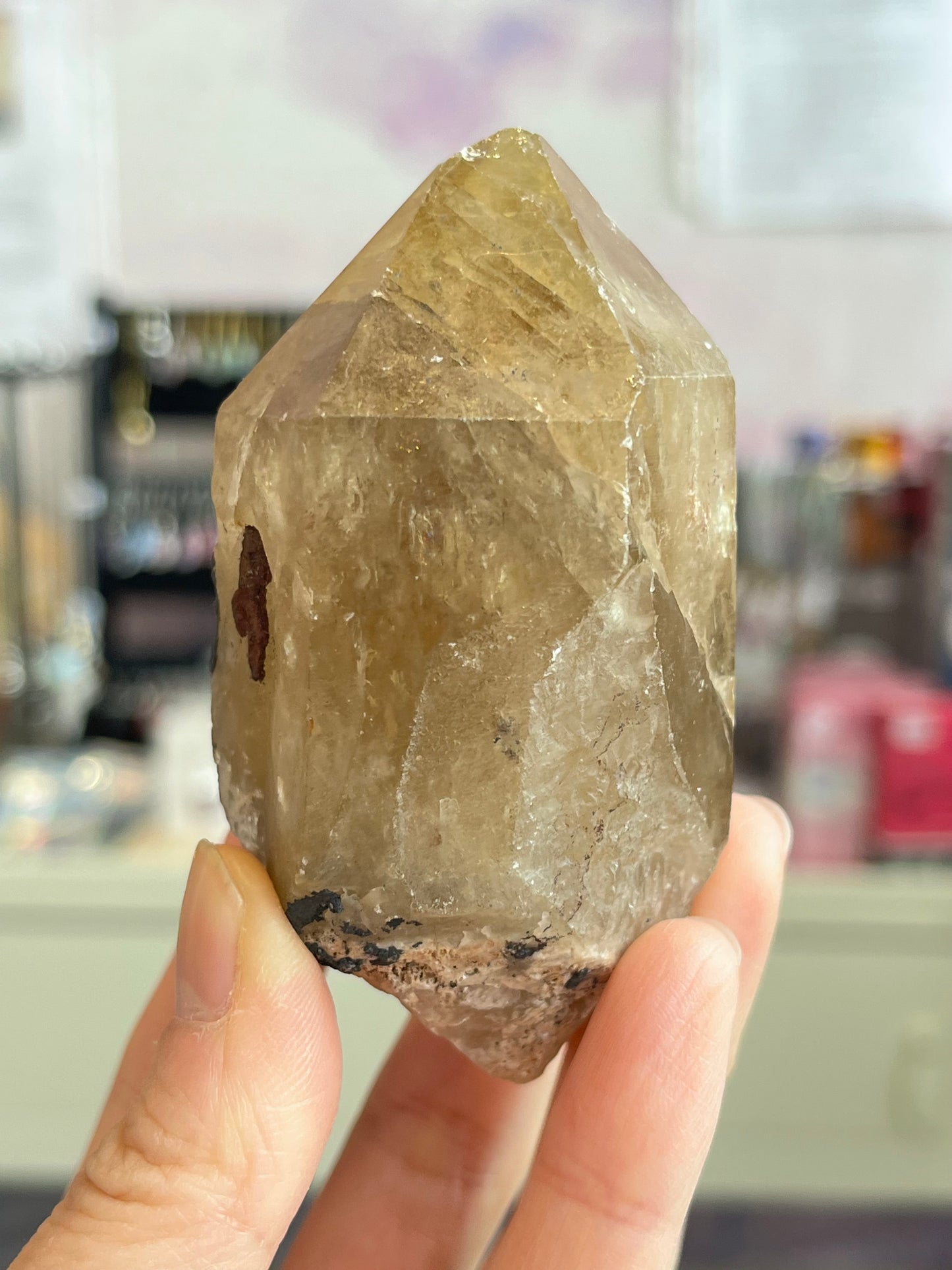 Naturlig citrin fra Kongo (Kundalini citrin)