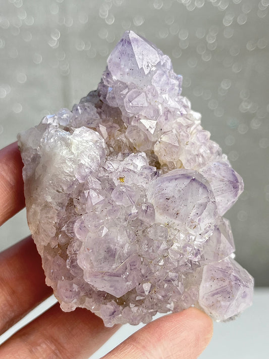 Ametyst kaktuskvarts (spirit quartz)