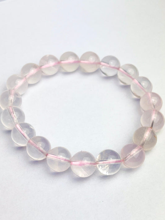 Rosenkvarts armbånd 10mm+