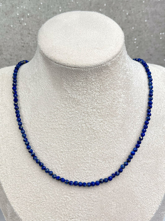 Lapis lazuli Halskjede