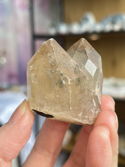 Naturlig citrin fra Kongo (Kundalini citrin)