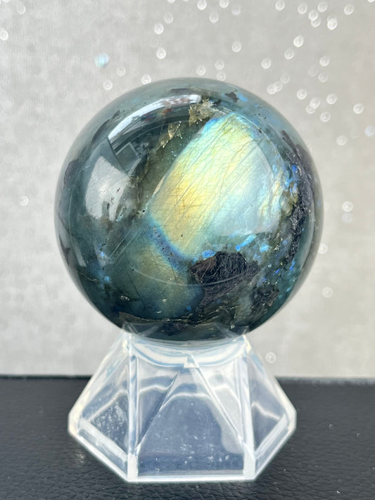 Labradorite sphere