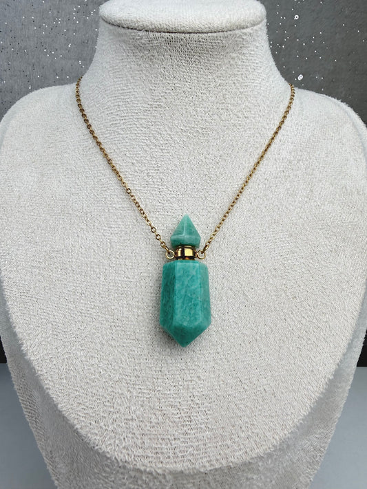 Parfymeflaske/ Anheng, Amazonitt