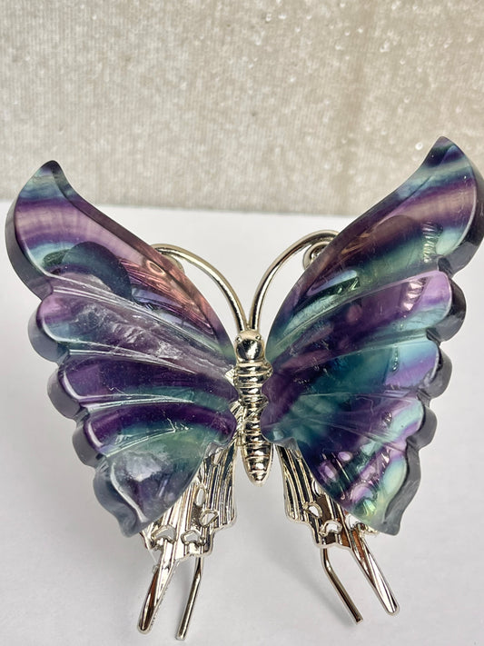 Regnbue Fluoritt Sommerfugl