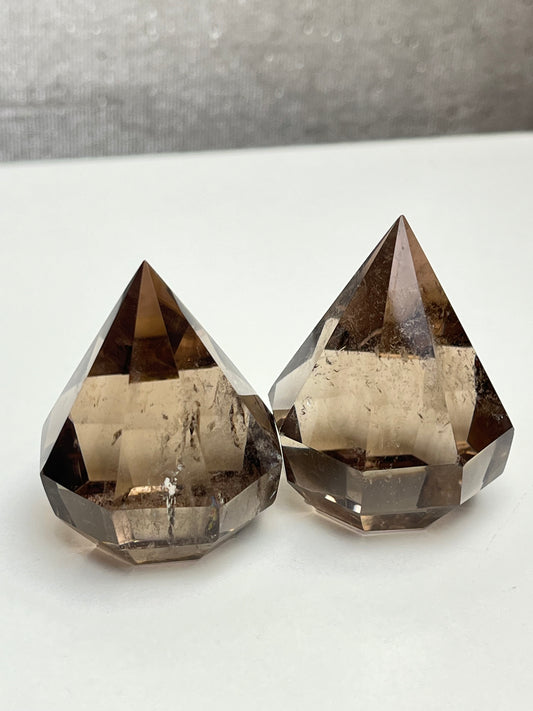 Røykkvarts diamant form