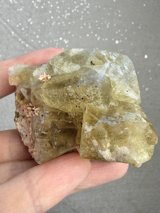 Yellow fluorite