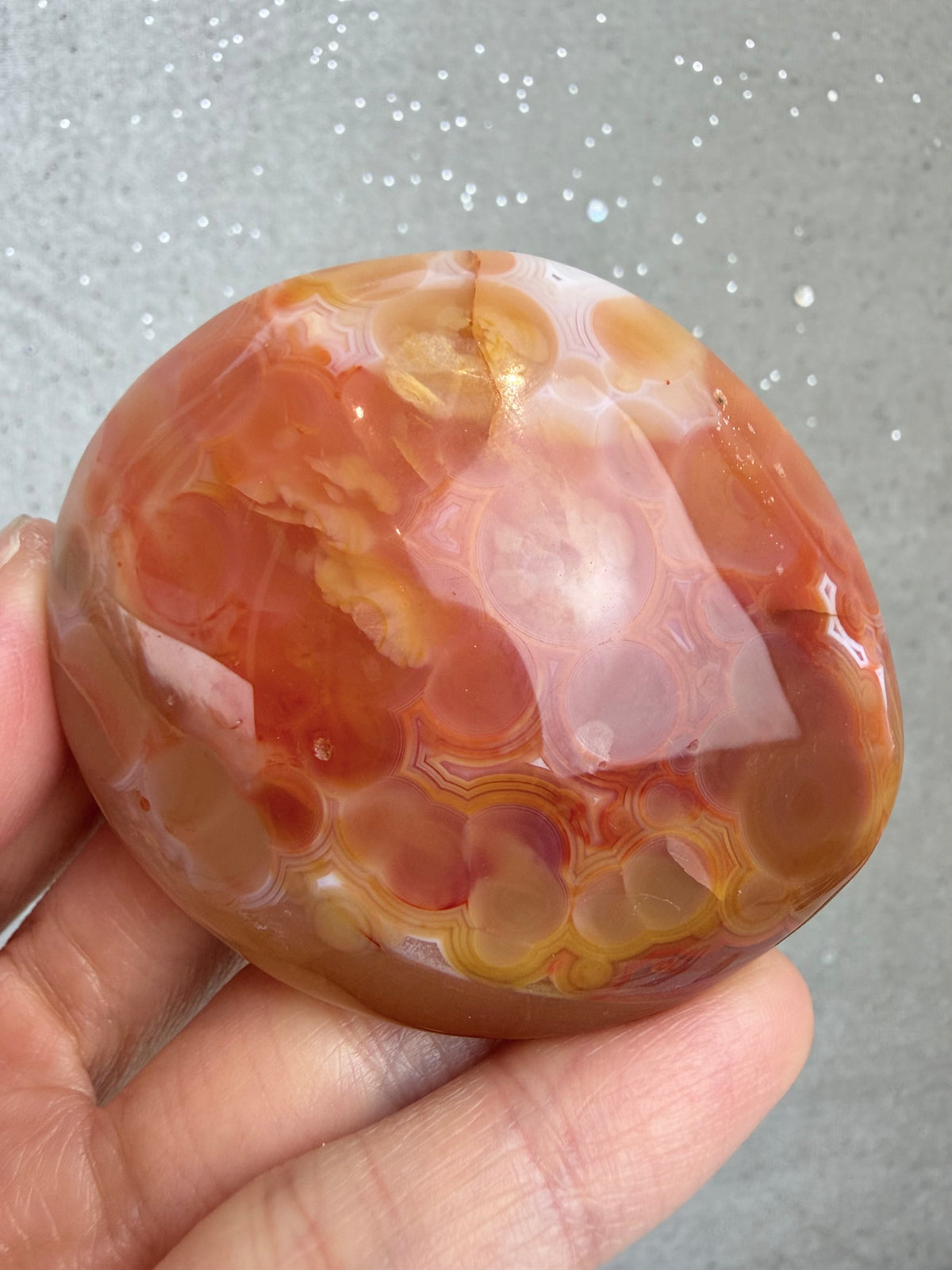 Druzy agat geode