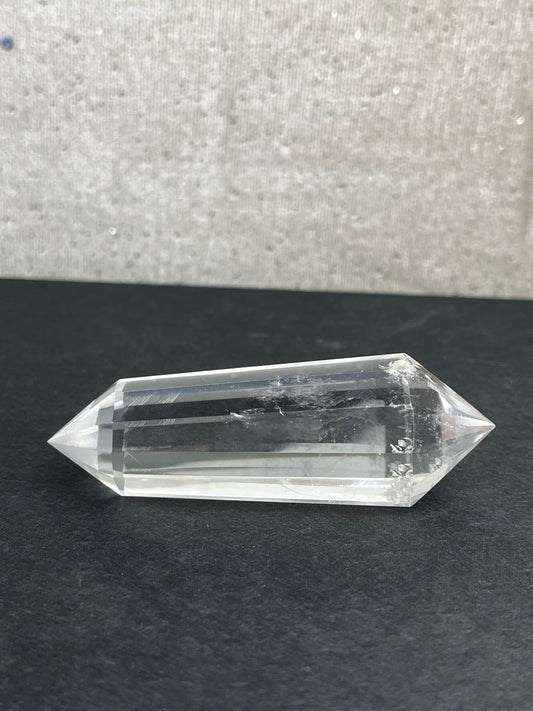 Bergkrystall Klar Kvarts Vogel-slipt stav