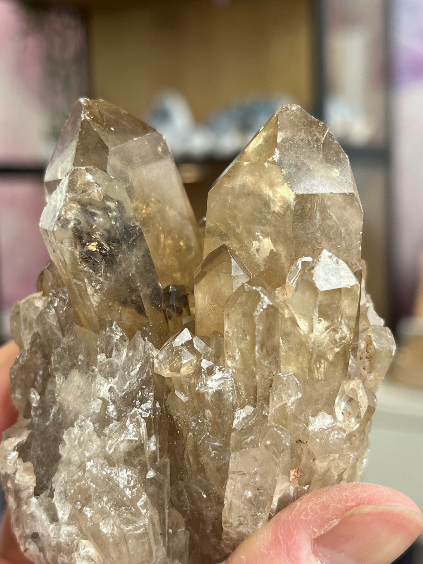 Naturlig citrin fra Kongo (Kundalini citrin)