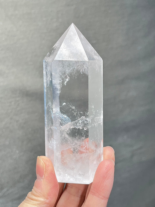 Bergkrystall klarkvarts tårn