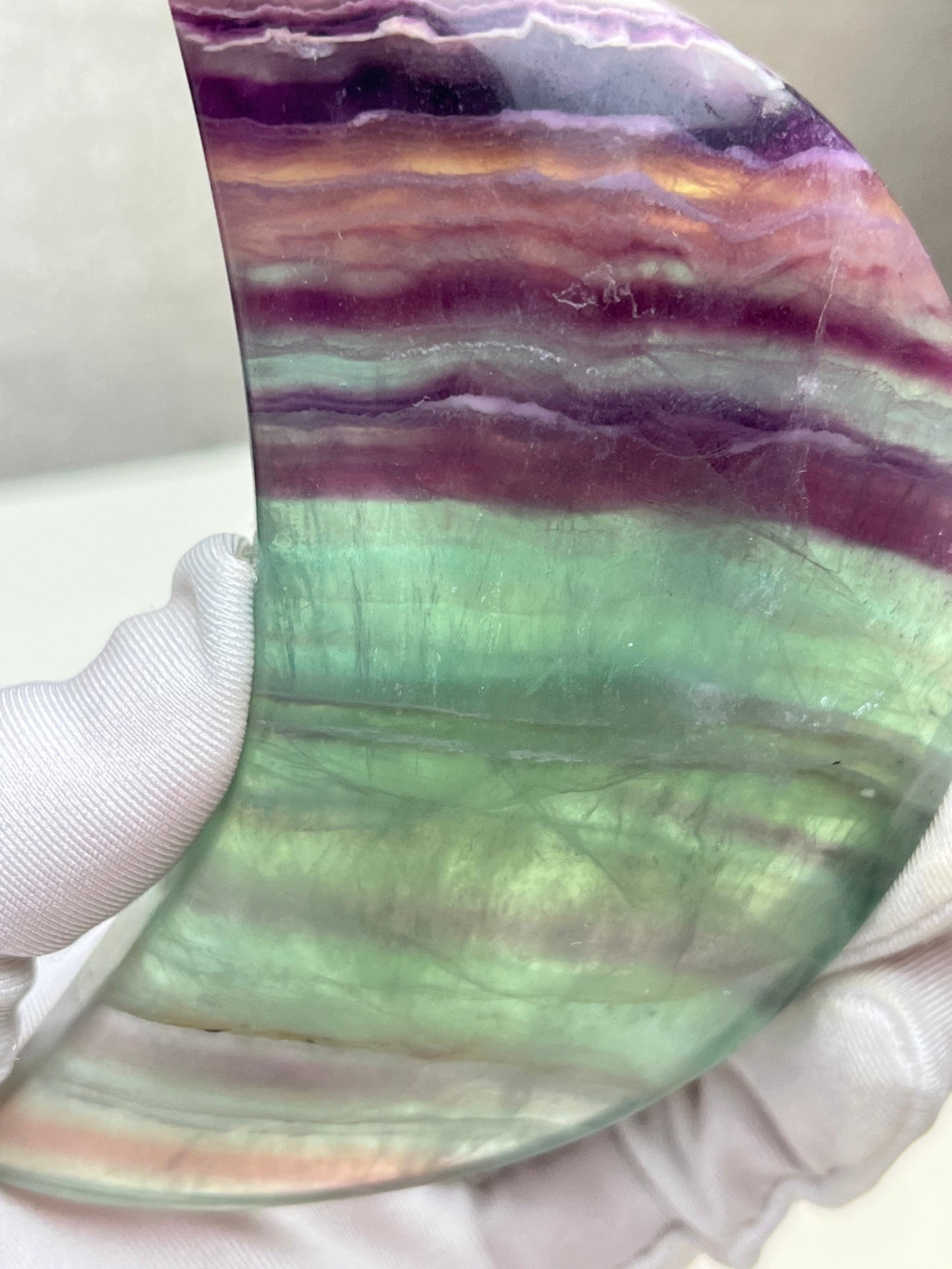 Regnbue Fluoritt Måne