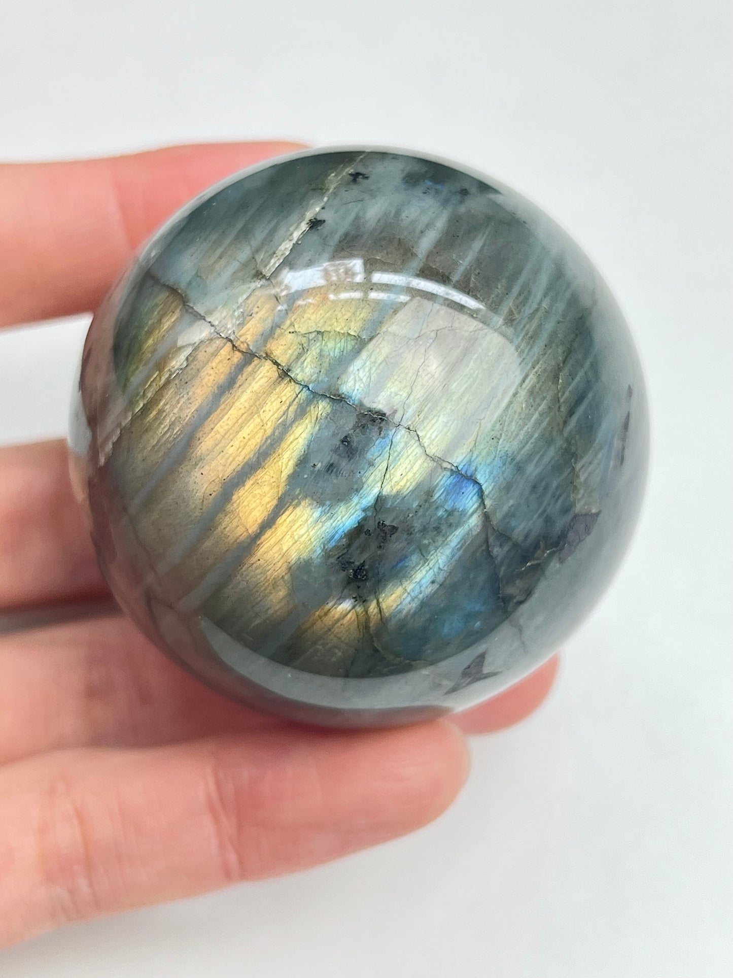 Labradorite sphere