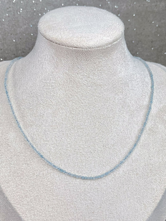 Akvamarin Halskjede