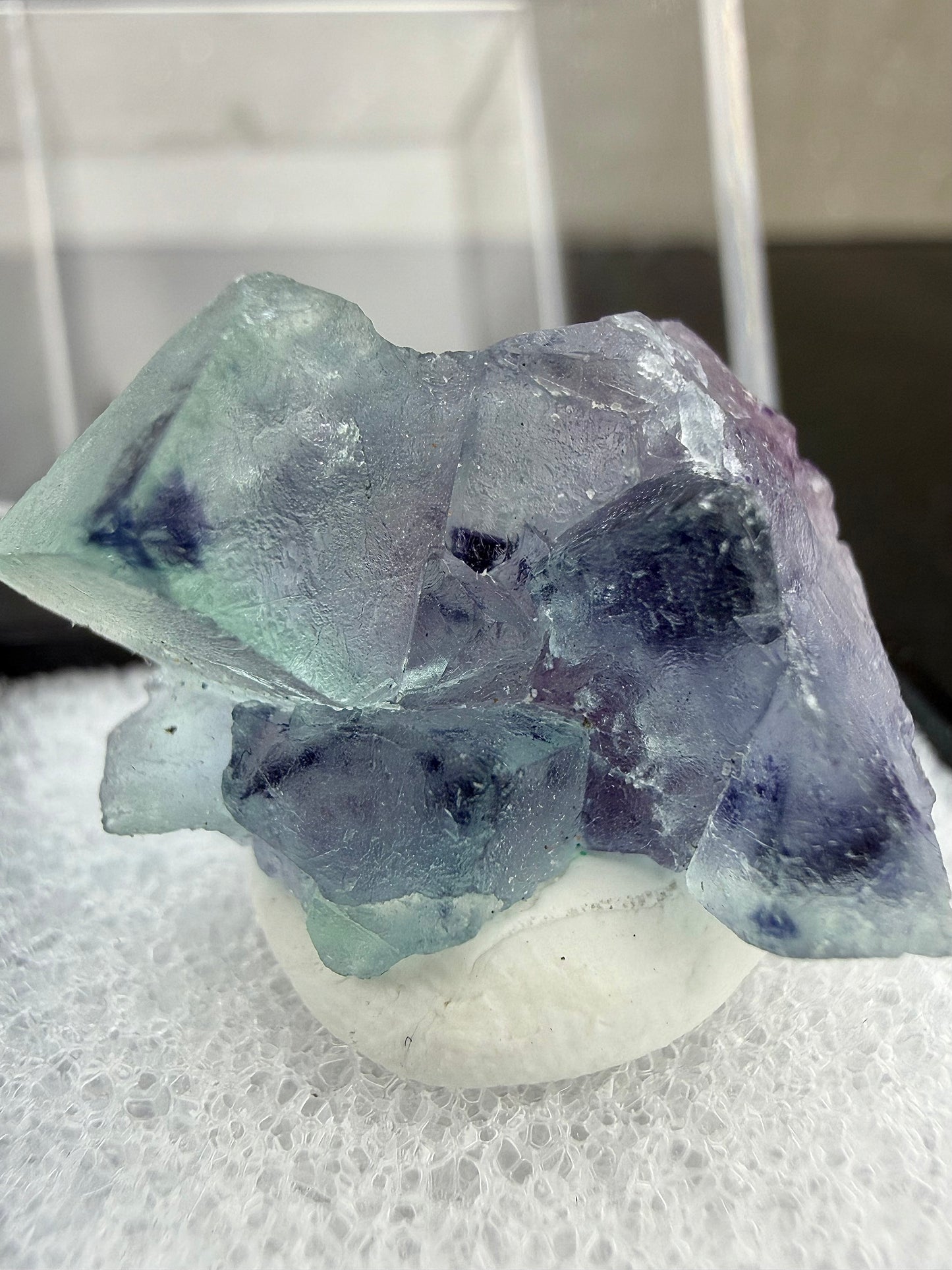 Fluorite with box