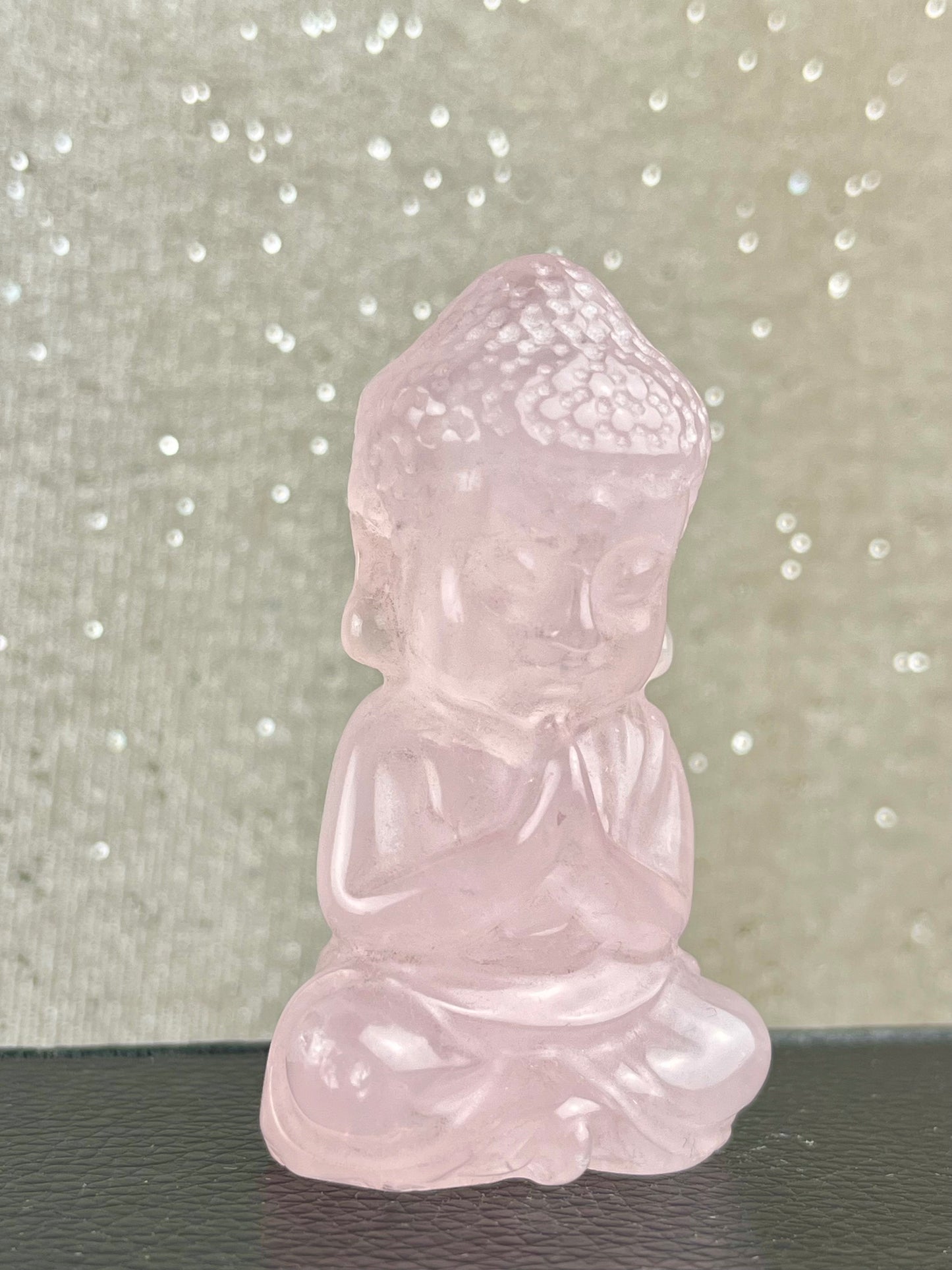 Rosenkvarts Buddha