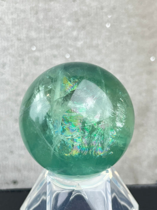 Grønn Fluoritt kule