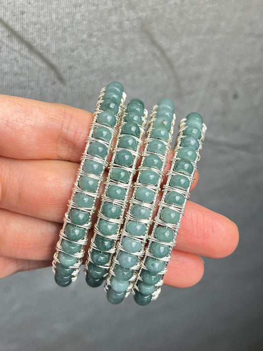 Jade- Håndlaget armbånd