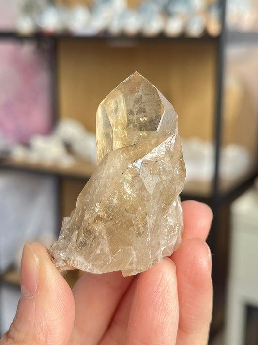 Naturlig citrin fra Kongo (Kundalini citrin)