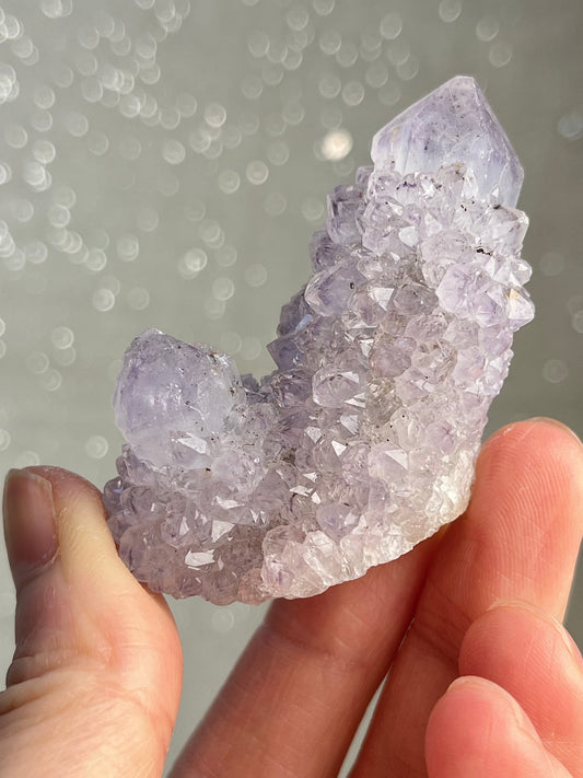 Ametyst kaktuskvarts (spirit quartz)