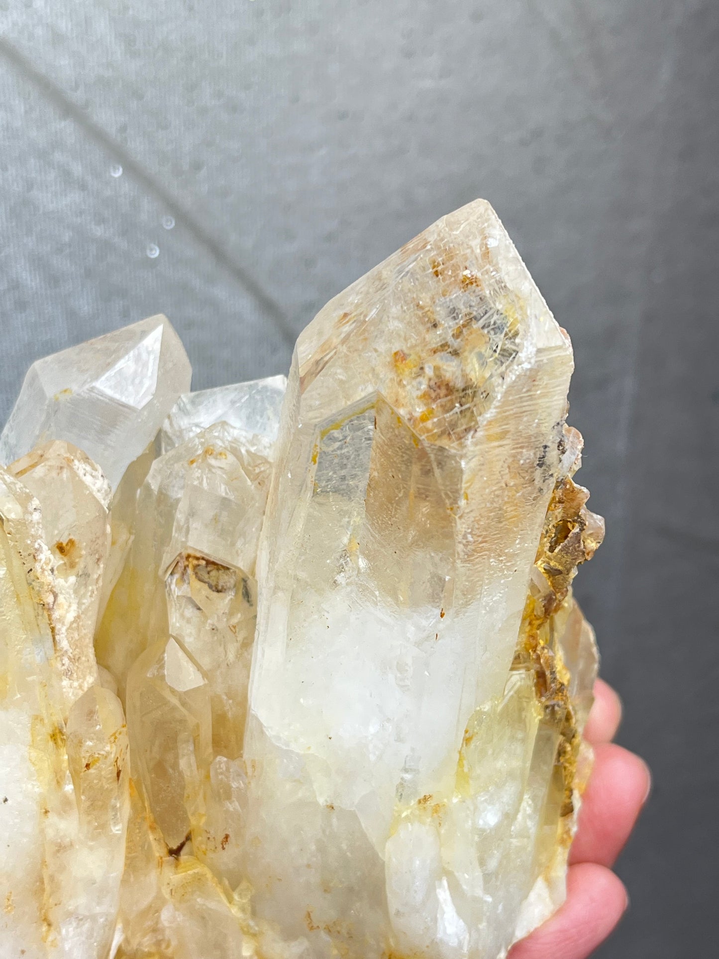 Kvarts med jernoksid gruppe