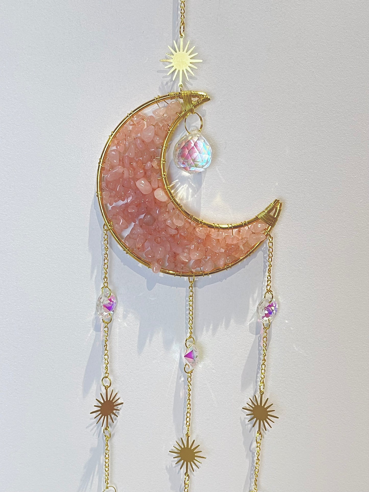 Krystall solfanger, Rosenkvarts