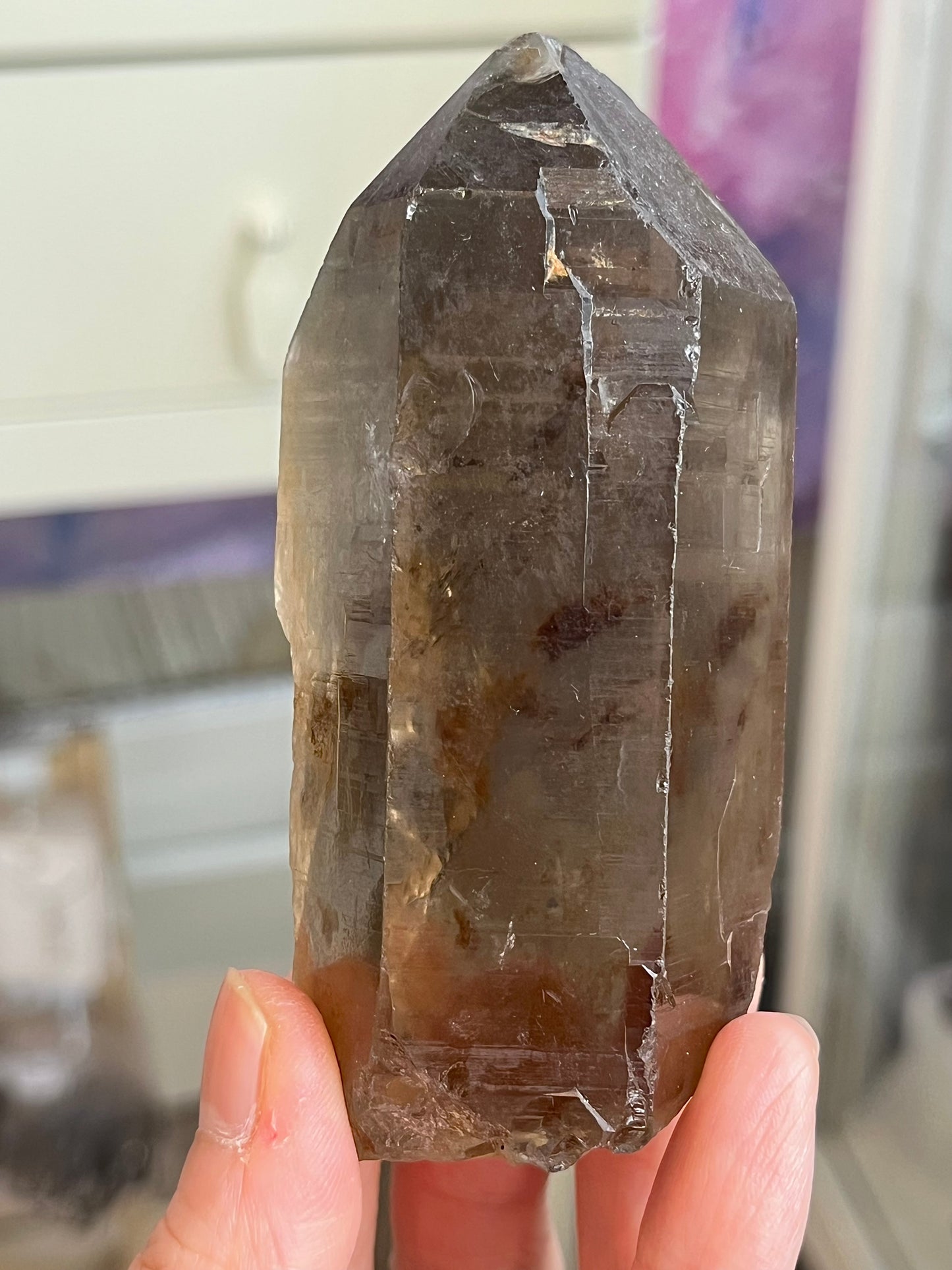 Natural Smoky Quartz Point