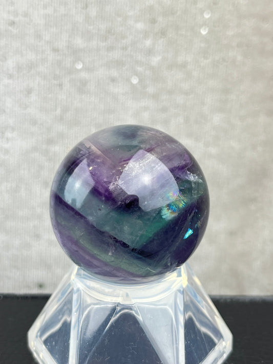 Regnbue Fluoritt kule