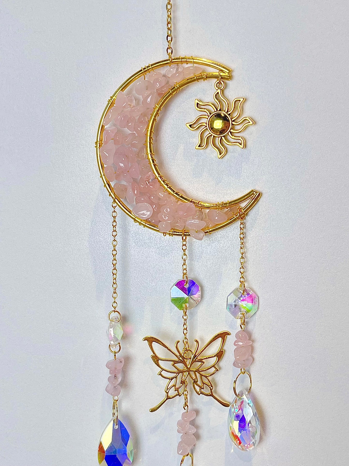 Krystall solfanger, Rosenkvarts