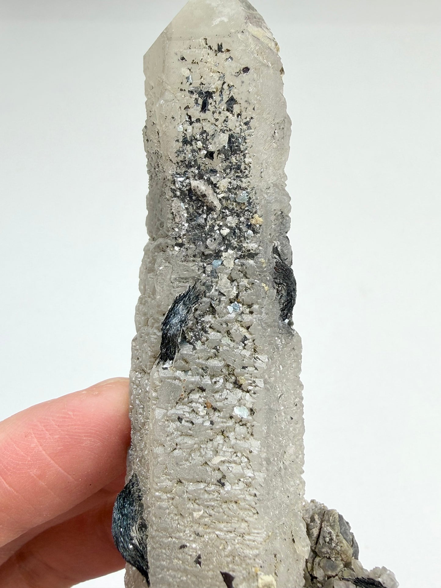 Kvarts med Hematitt (Specularite)