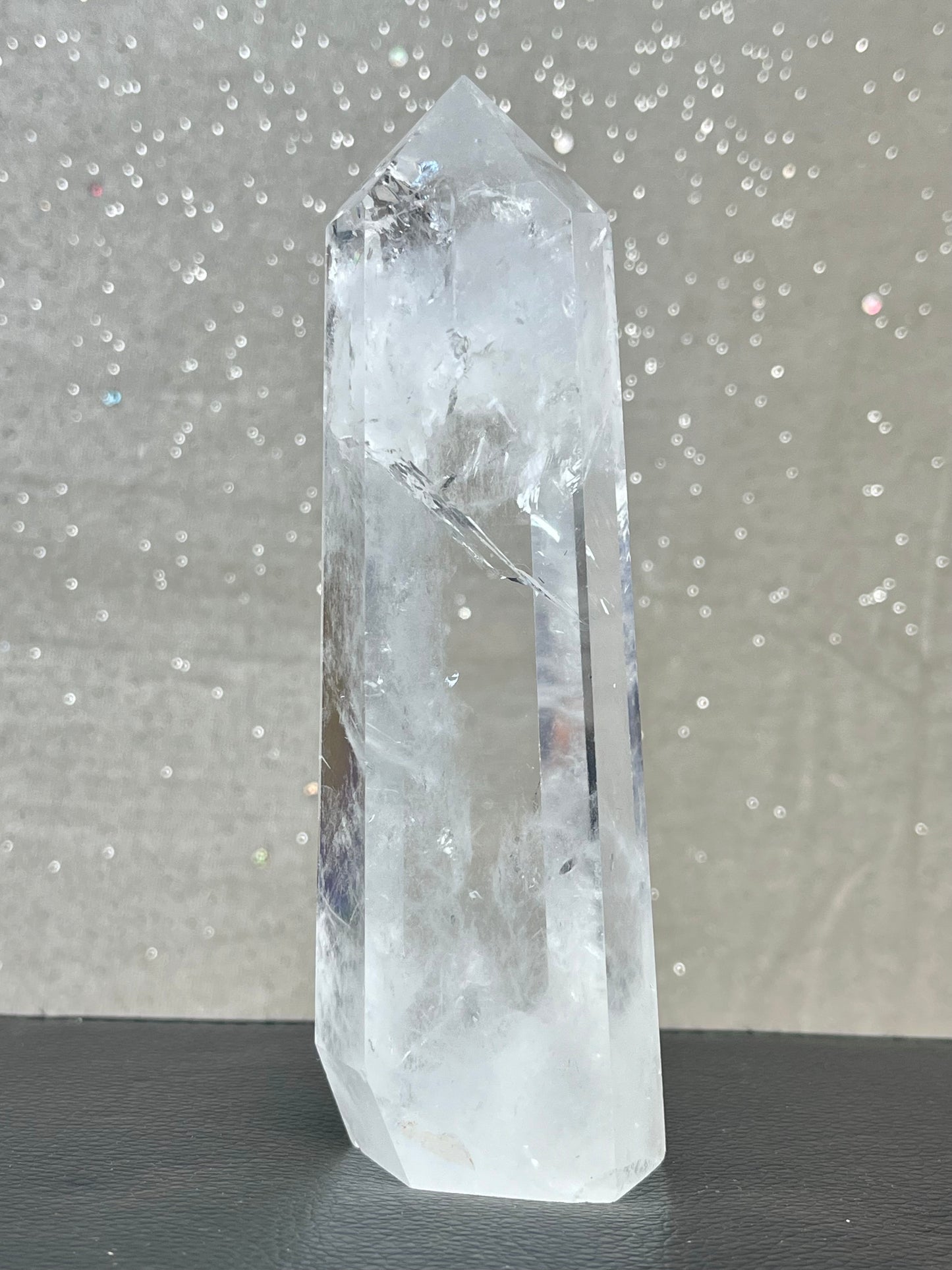 Clear Quartz Crystal Tower