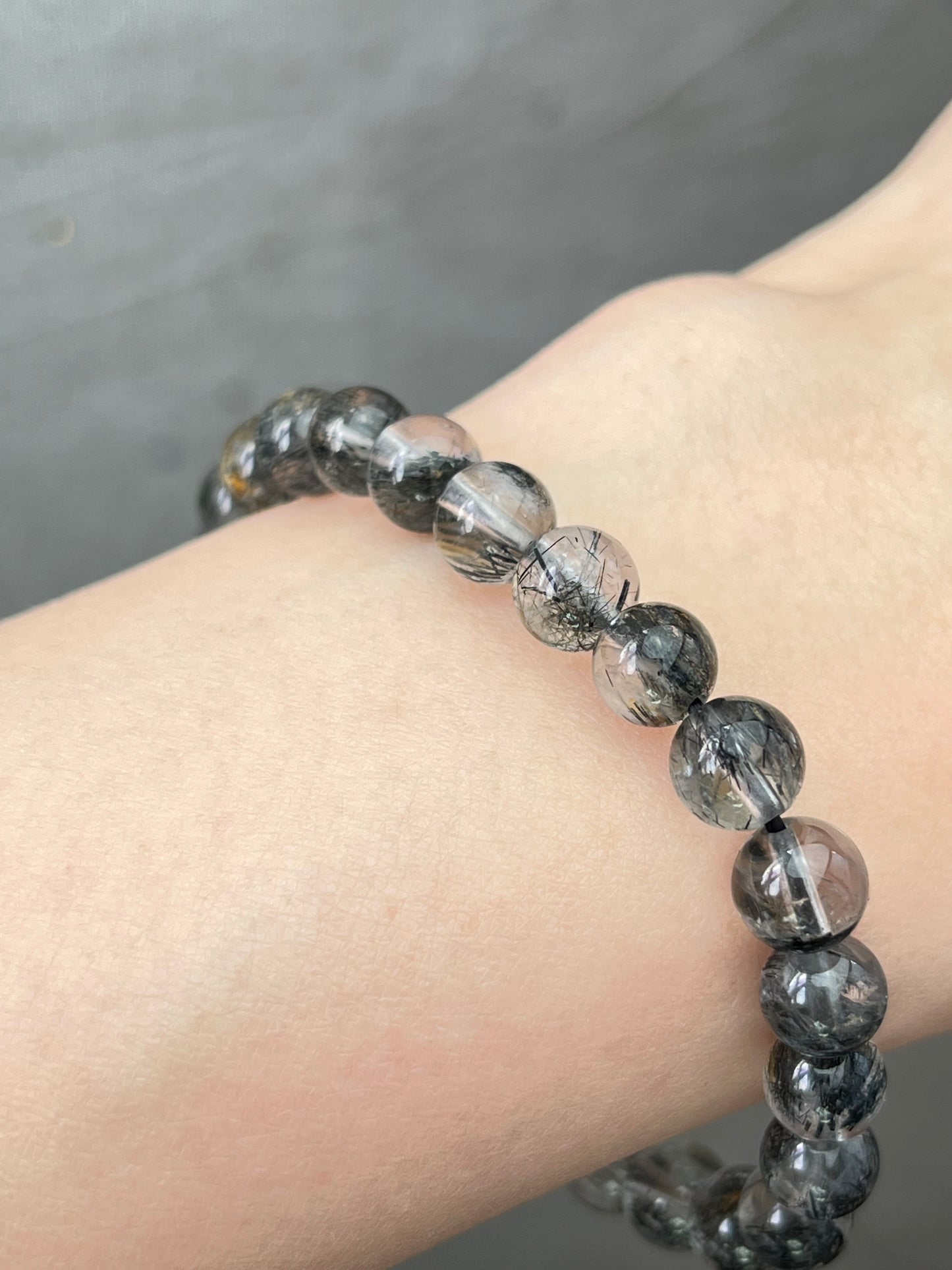 Turmalinkvarts armbånd