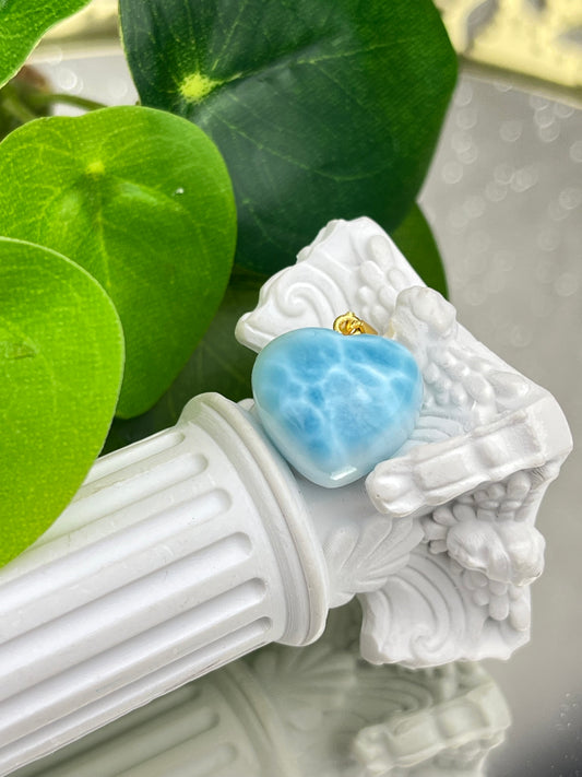 Larimar Anheng i 925 sterling sølv