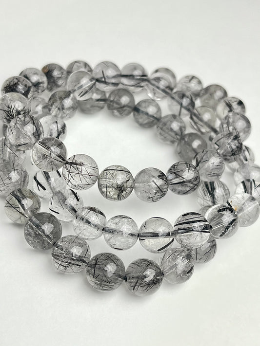 Turmalinkvarts armbånd 9mm+