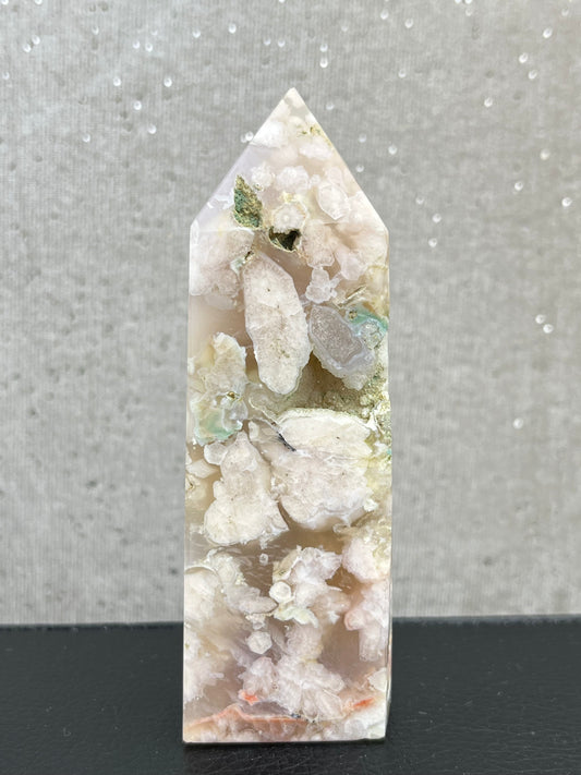 Blomster Agat tårn-F