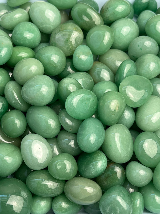 Grønn Aventurin tromlet 15-25mm