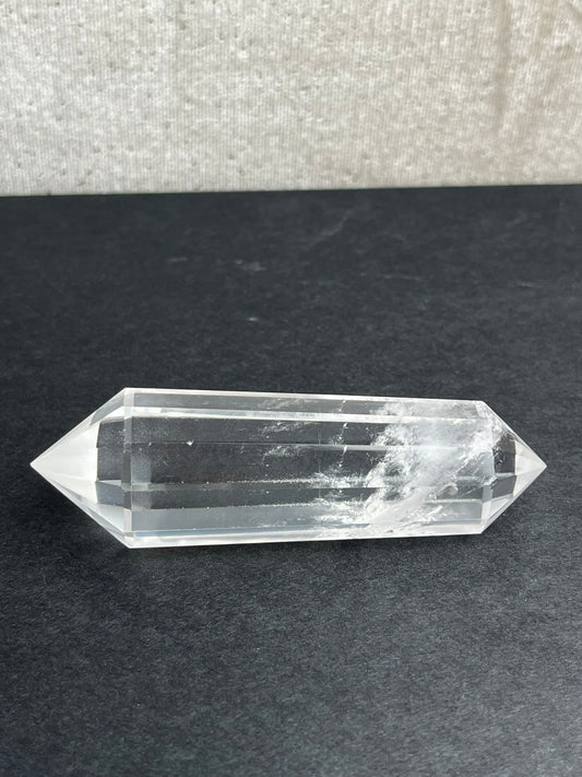 Bergkrystall Klar Kvarts Vogel-slipt stav