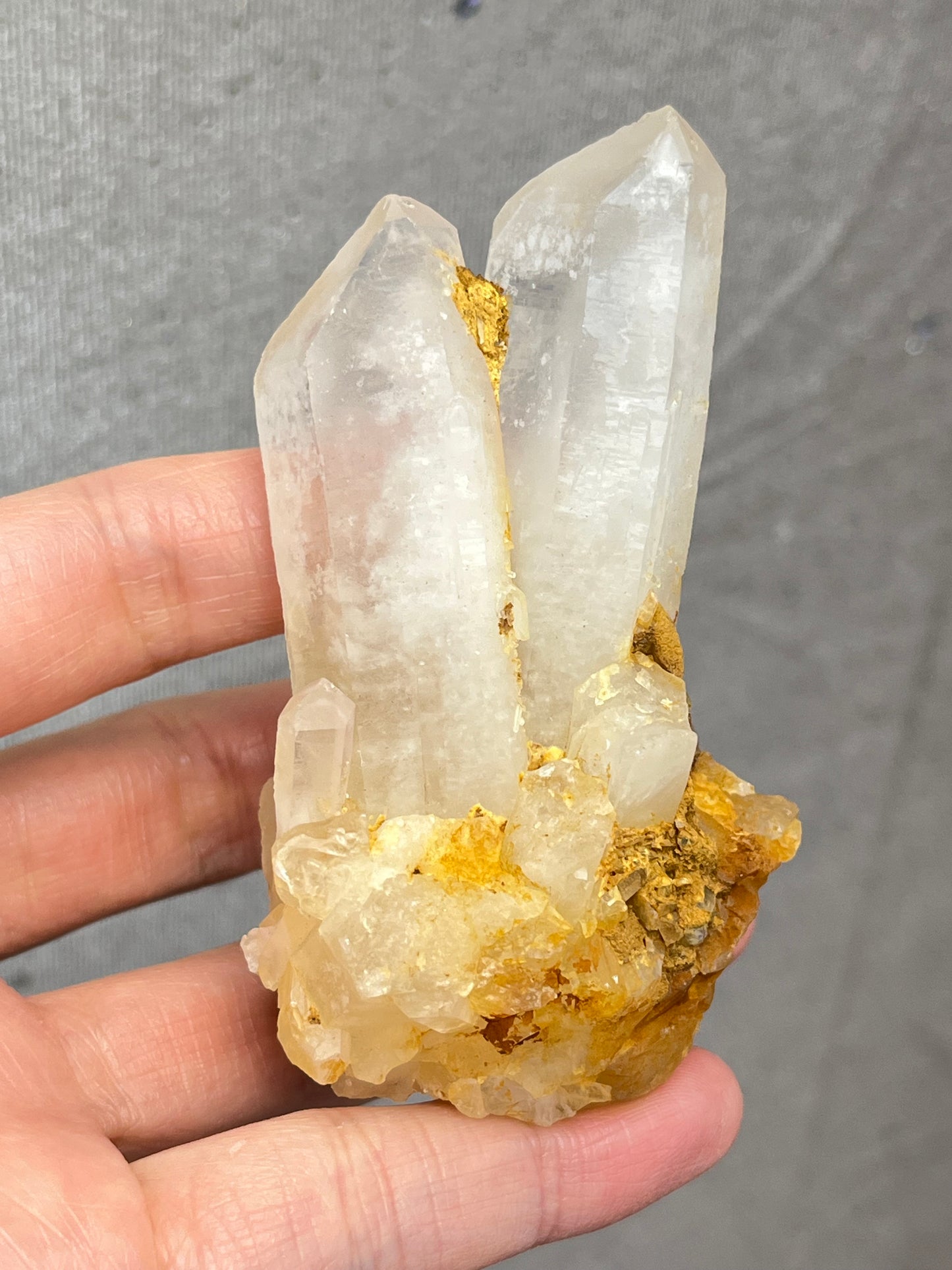 Kvarts med jernoksid gruppe