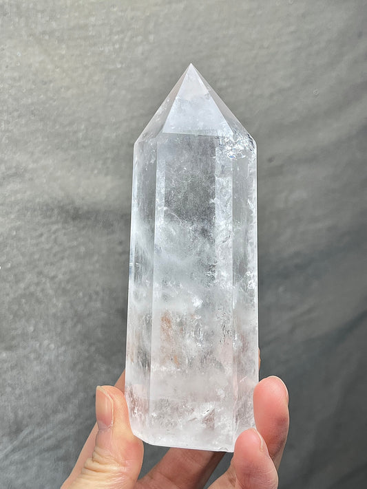Bergkrystall klarkvarts tårn