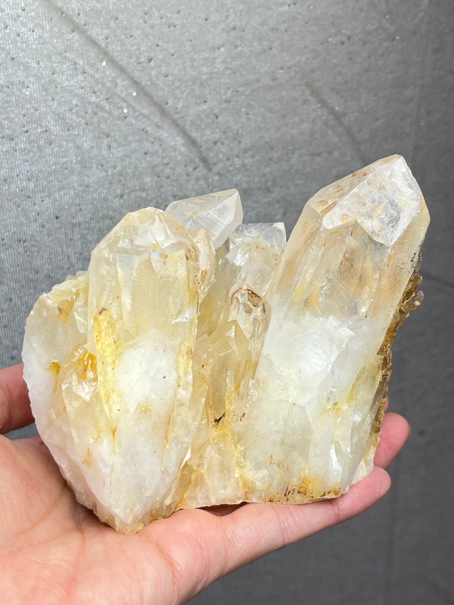 Kvarts med jernoksid gruppe