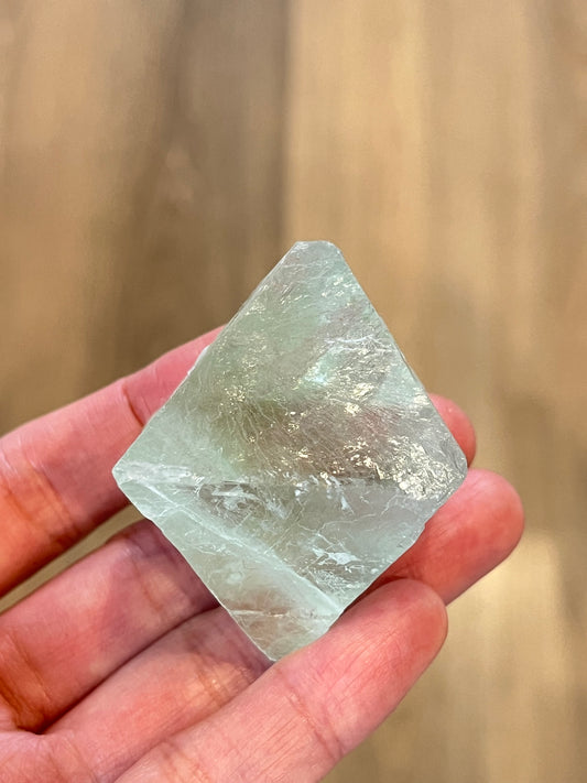 Fluoritt Oktaeder XL