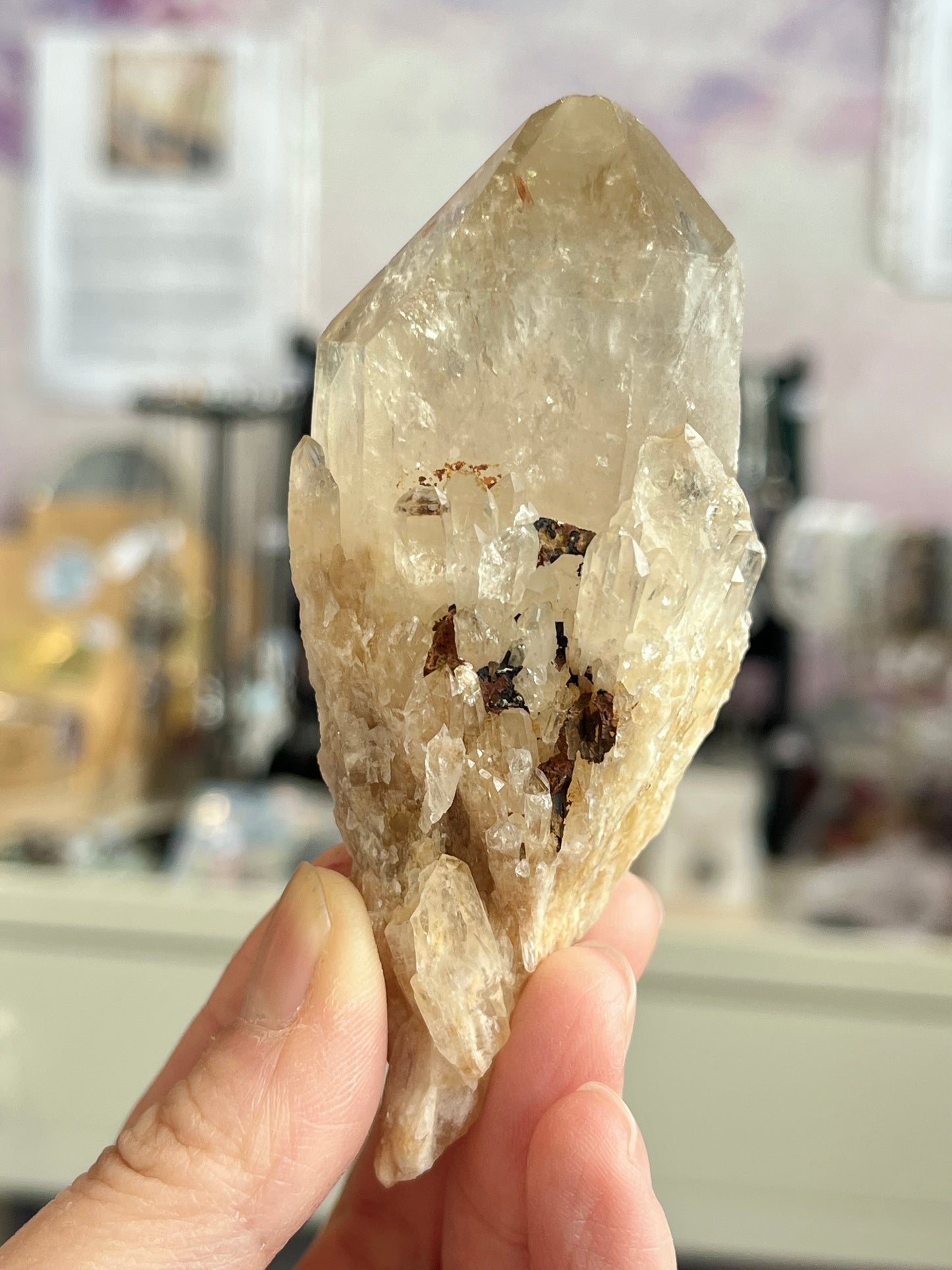 Naturlig citrin fra Kongo (Kundalini citrin)