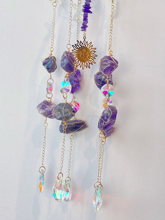 Krystall solfanger, Ametyst