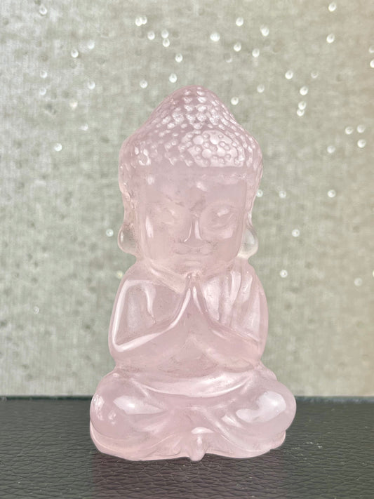 Rosenkvarts Buddha
