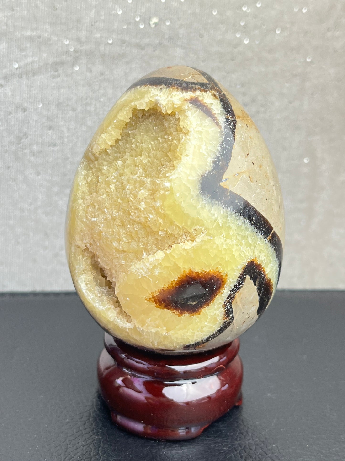 Druzy Septarian Egg
